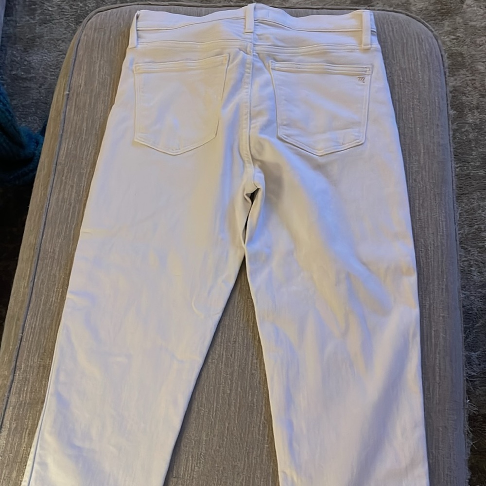 Madewell Stovepipe Jeans in White - Picture 6 of 6